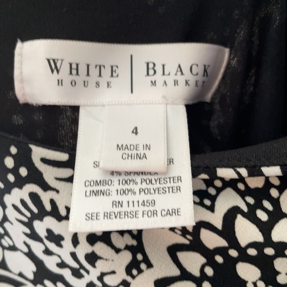 White House Black Market halter dress size 4 - Picture 7 of 7
